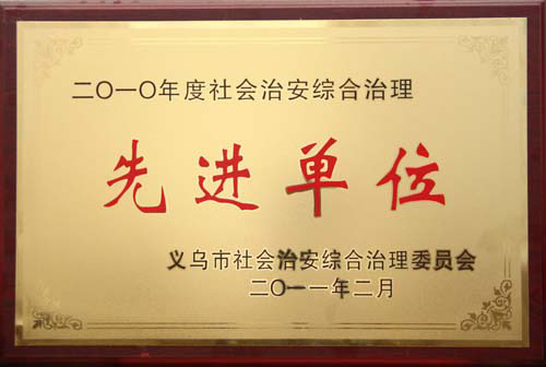 社會(huì)治安綜合治理先進(jìn)單位